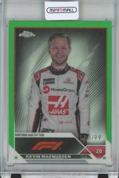 2023 TOPPS CHROME FORMULA 1 Kevin Magnussen Base/F1 Drivers/Green Refractors/#49【8/99】