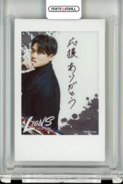 2024 BBM 埼玉西武ライオンズ カードセット LIONS COLLECTION 佐藤隼輔 チェキプリント・メッセージ COOL OUTFIT版【32/70】