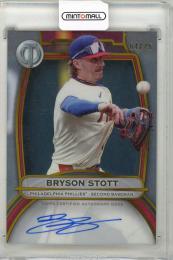 2025 Topps Tribute Baseball	Bryson Stott 	Autograph	64/75