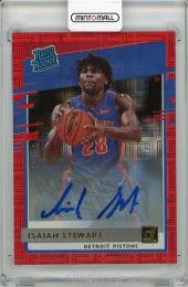 【角に若干難あり】2020-21 PANINI Donruss Isaiah Stewart Rated Rookie Autograph【52/99】