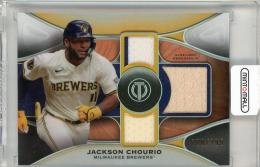 2025 Topps Tribute Baseball	Jackson Chourio 	Relic	178/199
