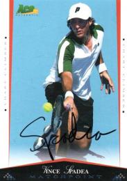 2008 ACE Authentic  Vincent Spadea Autograph
