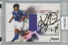 2007 Jleague Japan Nationl Team  中村憲剛 Print Autograph&Goal Getter Jersey/#PJ2【49/50】 日本代表