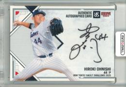 2025 BBM 東京ヤクルトスワローズ 大西広樹 直筆サインカード【13/90】