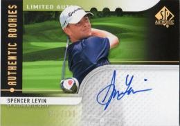 2012 Upper Deck SP Authentic  Spencer Levin Autographs 051/100