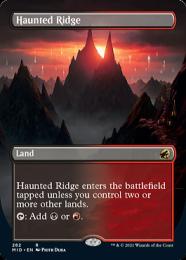【MID】【ENG】【Foil】《憑依された峰/Haunted Ridge》 ボーダーレス版