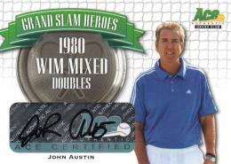 2013 ACE Authentic Grand Slam  John Austin Autograph