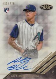 2018 Topps TIER ONE  Anthony Banda Autographs 133/275