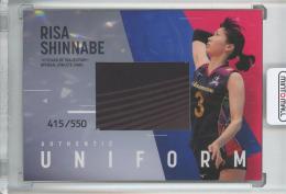 新鍋理沙〜11年の軌跡〜OFFICIAL ATHLETE CARD 新鍋理沙 Uniform Card/#01【415/550】