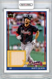 2026 TOPPS SERIES 1 JAPAN EDITION Matt Olson BUT #91R-M0 Atlanta Braves