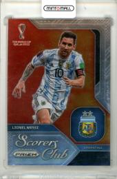 2022 Panini FIFA World Cup Qatar 2022 Lionel Messi #10 Scorers Club Argentina