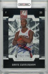 2009-10 PANINI Donruss Elite Dante Cunningham Autograph【102/199】