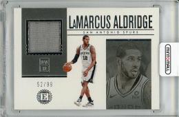 【裏面右側若干難あり】2018-19 PANINI Encased LaMarcus Aldridge Player Worn Material【52/99】