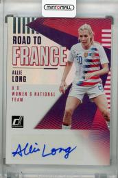 2018-19 Donruss United States Allie Long Road to France Autographs(パラレル版)
