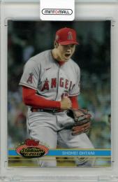 2021 TOPPS Stadium Club Chrome Shohei Ohtani 1991 Design Variations #37 Los Angeles Angels