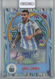 2023 Topps Argentina Fileteado Angel Correa Autographs Sky Blue White #21【35/99】 Argentina