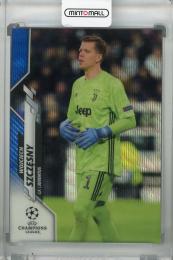 2019-20 Topps Chrome UEFA Champions League Juventus Wojciech Szczesny Base Blue Wave(パラレル版) 25/75