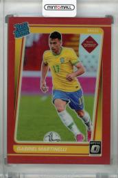 2021-22 Donruss Soccer Road to Qatar Brazil Gabriel Martinelli Base Optic Rated Rookie Red(パラレル版) 137/149