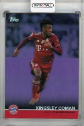 2021-22 Topps FC Bayern Munchen Team Set  Kingsley Coman Men's Team Base Purple(パラレル版) 46/70