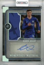 2019-20 Topps Museum Collection UEFA Champions League Chelsea FC Mason Mount Autograph Jumbo Relics 173/199