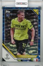 2021-22 Topps UEFA Champions League Borussia Dortmund Steffen Tigges Base Icy Blue (RC)(パラレル版) 81/99