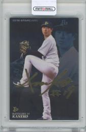 2018 カルビー プロ野球チップス第1弾 / 金子千尋(オリックス・バファローズ) 金箔サイン入りスターカード