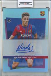 2021-22 FC Barcelona Topps Team Set Nico Gonzalez Autographs Black #AUNG【07/10】 FC Barcelona