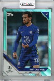 2021-22 Topps UEFA Champions League Chelsea FC Ben Chilwell Base Aqua(パラレル版) 179/299