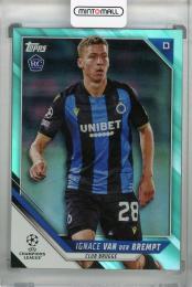 2021-22 Topps UEFA Champions League Club Brugge Ignace Van der Brempt Base Aqua (RC)(パラレル版) 107/299