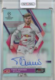 2022-23 Finest UEFA Club Competitions Timo Werner Autographs #ATW RB Leipzig