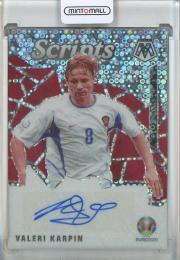 2020-21 Panini Mosaic UEFA Euro  Valeri Karpin Scripts Circles #38 Russia
