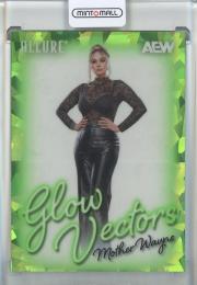 2026 Upper Deck Allure AEW Mother Wayne Glow Vectors Green #GV24【30/99】