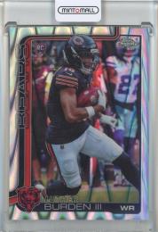 2025 Topps Chrome Luther Burden III Ray Wave Refractors #334