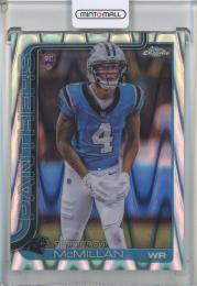 2025 Topps Chrome Tetairoa McMillan Ray Wave Refractors #326
