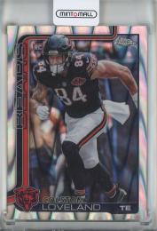2025 Topps Chrome Colston Loveland Ray Wave Refractors #345