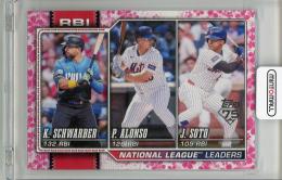2026 TOPPS SERIES 1 JAPAN EDITION Kyle Schwarber/Pete Alonso/Juan Soto Cherry #11【29/99】