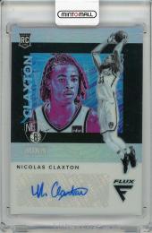 【表面右側微キズあり】2019-20 PANINI Chronicles Nicolas Claxton Autograph (Prizm) RC