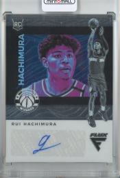 2019-20 Panini Chronicles Flux Rui Hachimura silver prizm/#FR-RUI/RC/Autograph【7/99】 Washington Wizards