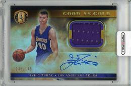 2016-17 PANINI Gold Standard Ivica Zubac Autograph & Player Worn Material【106/149】