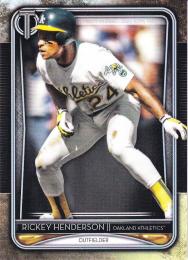 2020 Topps Tribute Oakland Athletics Rickey Henderson Base