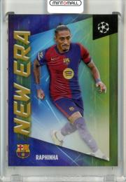 2024-25 Topps Uefa Club Competition Raphihna New Era Gold Foilboard Parallel【36/50】 Fc Barcelona