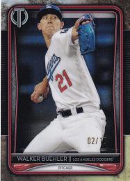 2020 Topps Tribute Los Angeles Dodgers Walker Buehler Base Redパラレル版 02/10