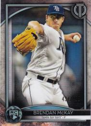 2020 Topps Tribute Tampa Bay Rays Brendan McKay 2020 Rookies 434/450