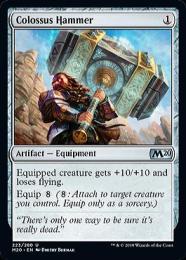 ●SALE●【M20】【ENG】【Foil】《巨像の鎚/Colossus Hammer》 EX
