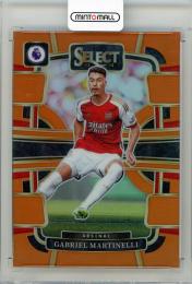 2023-24 PANINI Select Premier League Soccer Gabriel Martinelli Orange #7【49/75】 Arsenal