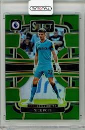 2023-24 PANINI Select Premier League Soccer Nick Pope Green #75【3/5】 Newcastle United