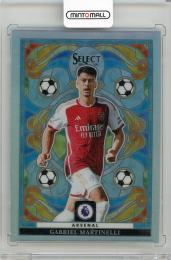 2023-24 PANINI Select Premier League Soccer Gabriel Martinelli Stained Glass #23 Arsenal