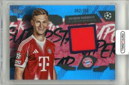 2025-26 Topps Uefa Club Competition Joshua Kimmich #TSR-JK Topps Superstar Relic Blue Parallel【082/150】 Fc Bayern Munchen