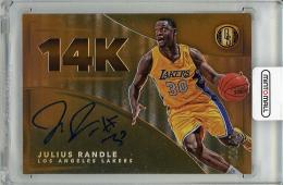 【表面下側微スレあり】2015-16 PANINI Gold Standard Julius Randle Autograph【21/40】