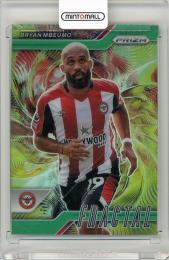 2024-25 Panini Prizm Premier League Soccer Bryan Mbeumo Fractal Green Prizms【4/5】 Brentford FC